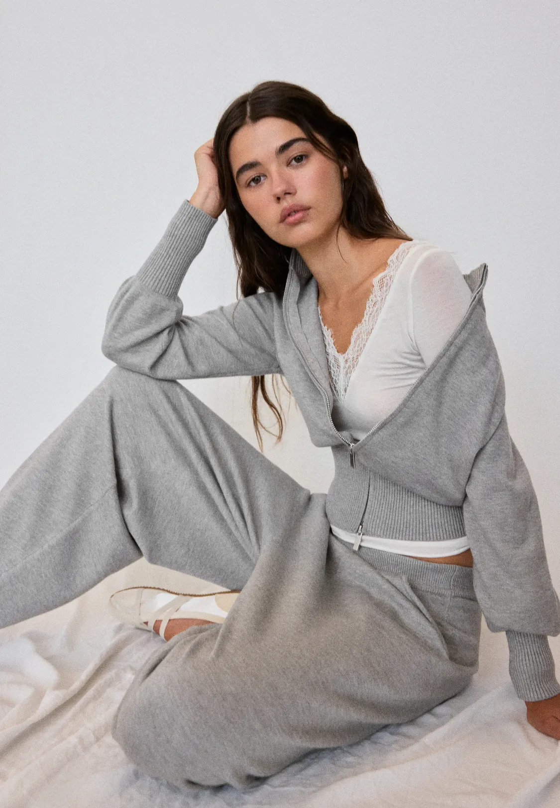 Zip-Up Knit
